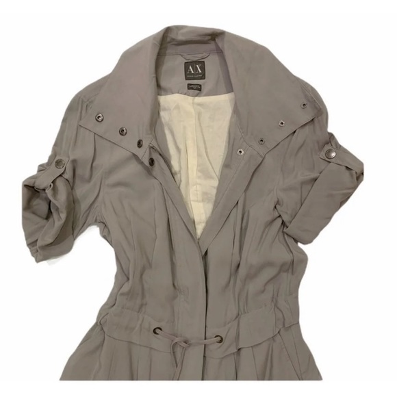 Armani Exchange Anorak Silky & chic anorak Perfect For Spring Size S - Picture 4 of 14